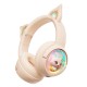 Бездротові Bluetooth навушники Onikuma B5 Cat Ear Wireless Gaming Headset BT 5.0 Ivory
